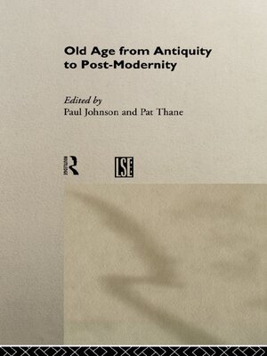 cover image of Old Age from Antiquity to Post-Modernity